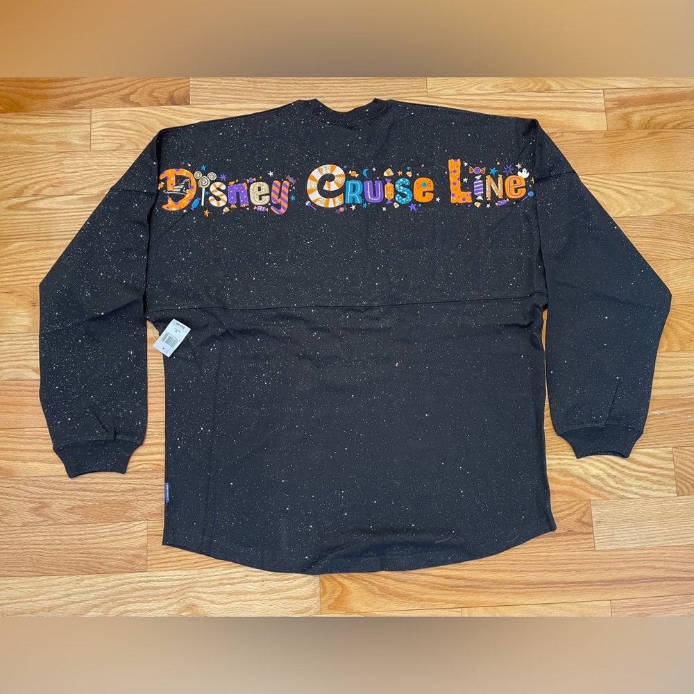 Disney Cruise Line Black Long Sleeve Tee